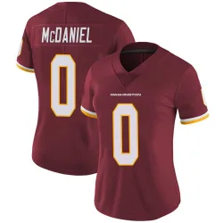 Women's Robert McDaniel Washington Commanders No.0 Limited Burgundy Team Color Vapor Untouchable Jersey