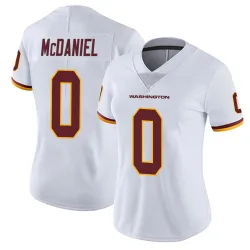 Women's Robert McDaniel Washington Commanders No.0 Limited Vapor Untouchable Jersey - White