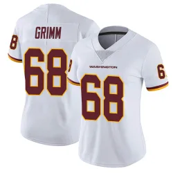 Women's Russ Grimm Washington Commanders No.68 Limited Vapor Untouchable Jersey - White