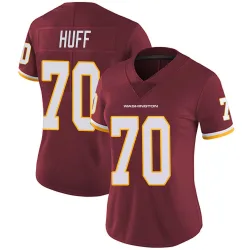 Women's Sam Huff Washington Commanders No.70 Limited Burgundy Team Color Vapor Untouchable Jersey