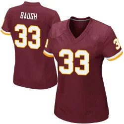 Women's Sammy Baugh Washington Commanders No.33 Game Burgundy Team Color Jersey