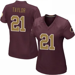 Women's Sean Taylor Washington Commanders No.21 Game Burgundy Alternate Jersey
