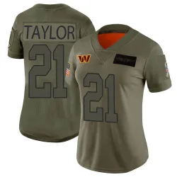 Women's Sean Taylor Washington Commanders No.21 Limited 2019 Salute to Service Jersey - Camo