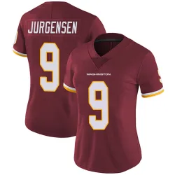 Women's Sonny Jurgensen Washington Commanders No.9 Limited Burgundy Team Color Vapor Untouchable Jersey