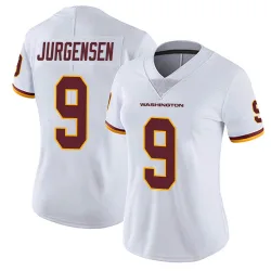 Women's Sonny Jurgensen Washington Commanders No.9 Limited Vapor Untouchable Jersey - White