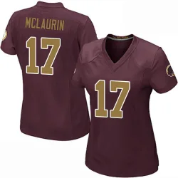 Women's Terry McLaurin Washington Commanders No.17 Game Burgundy Alternate Jersey