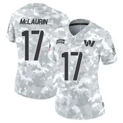 Women's Terry McLaurin Washington Commanders No.17 Limited 2024 Salute to Service Jersey - Arctic Camo