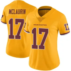 Women's Terry McLaurin Washington Commanders No.17 Limited Color Rush Jersey - Gold