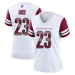 Women's Trey Amos Washington Commanders No.23 Game Jersey - White