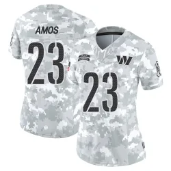 Women's Trey Amos Washington Commanders No.23 Limited 2024 Salute to Service Jersey - Arctic Camo