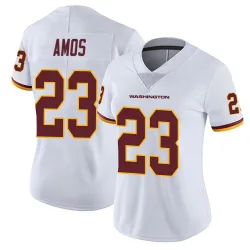 Women's Trey Amos Washington Commanders No.23 Limited Vapor Untouchable Jersey - White
