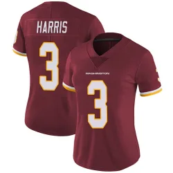 Women's Will Harris Washington Commanders No.3 Limited Burgundy Team Color Vapor Untouchable Jersey