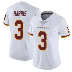 Women's Will Harris Washington Commanders No.3 Limited Vapor Untouchable Jersey - White