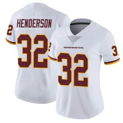 Women's Xavier Henderson Washington Commanders No.32 Limited Vapor Untouchable Jersey - White