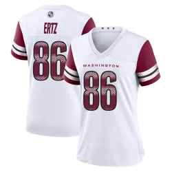 Women's Zach Ertz Washington Commanders No.86 Game Jersey - White