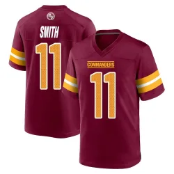 Youth Alex Smith Washington Commanders No.11 Game Burgundy Jersey