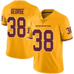 Youth Allan George Washington Commanders No.38 Limited Color Rush Jersey - Gold