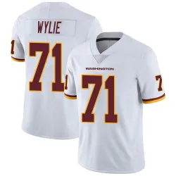 Youth Andrew Wylie Washington Commanders No.71 Limited Vapor Untouchable Jersey - White
