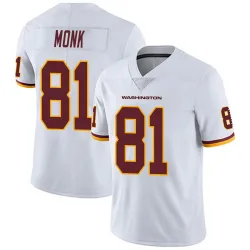 Youth Art Monk Washington Commanders No.81 Limited Vapor Untouchable Jersey - White
