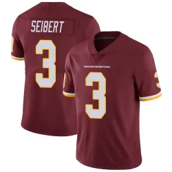 Youth Austin Seibert Washington Commanders No.3 Limited Burgundy Team Color Vapor Untouchable Jersey