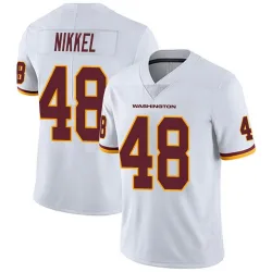 Youth Ben Nikkel Washington Commanders No.48 Limited Vapor Untouchable Jersey - White
