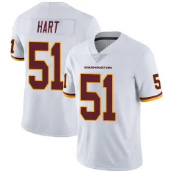 Youth Bobby Hart Washington Commanders No.51 Limited Vapor Untouchable Jersey - White