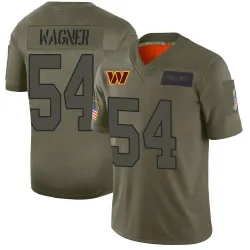 Youth Bobby Wagner Washington Commanders No.54 Limited 2019 Salute to Service Jersey - Camo