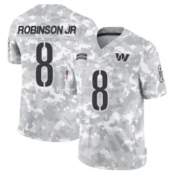 Youth Brian Robinson Jr. Washington Commanders No.8 Limited 2024 Salute to Service Jersey - Arctic Camo