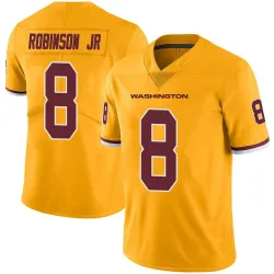 Youth Brian Robinson Jr. Washington Commanders No.8 Limited Color Rush Jersey - Gold