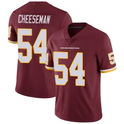 Youth Camaron Cheeseman Washington Commanders No.54 Limited Burgundy Team Color Vapor Untouchable Jersey