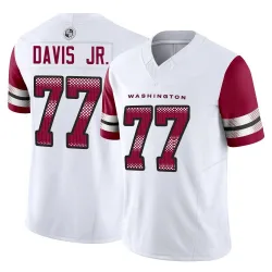 Youth Carl Davis Jr. Washington Commanders No.77 Limited Vapor F.U.S.E. Jersey - White