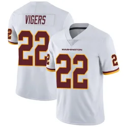 Youth Car'lin Vigers Washington Commanders No.22 Limited Vapor Untouchable Jersey - White