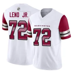 Youth Charles Leno Jr. Washington Commanders No.72 Limited Vapor F.U.S.E. Jersey - White