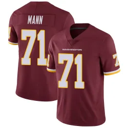 Youth Charles Mann Washington Commanders No.71 Limited Burgundy Team Color Vapor Untouchable Jersey