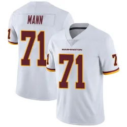 Youth Charles Mann Washington Commanders No.71 Limited Vapor Untouchable Jersey - White