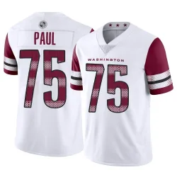 Youth Chris Paul Washington Commanders No.75 Limited Vapor Jersey - White