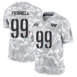 Youth Clelin Ferrell Washington Commanders No.99 Limited 2024 Salute to Service Jersey - Arctic Camo