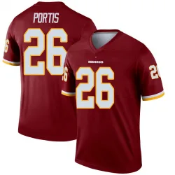 Youth Clinton Portis Washington Commanders No.26 Legend Inverted Burgundy Jersey