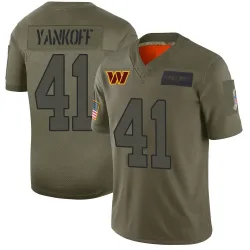 Youth Colson Yankoff Washington Commanders No.41 Limited 2019 Salute to Service Jersey - Camo