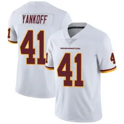 Youth Colson Yankoff Washington Commanders No.41 Limited Vapor Untouchable Jersey - White