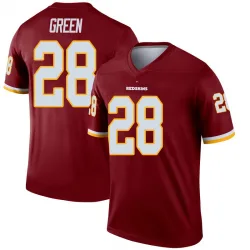 Youth Darrell Green Washington Commanders No.28 Legend Inverted Burgundy Jersey