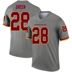 Youth Darrell Green Washington Commanders No.28 Legend Inverted Jersey - Gray