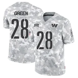 Youth Darrell Green Washington Commanders No.28 Limited 2024 Salute to Service Jersey - Arctic Camo