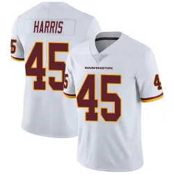 Youth De'Jon Harris Washington Commanders No.45 Limited Vapor Untouchable Jersey - White