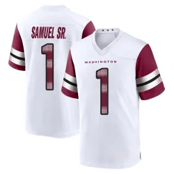 Youth Deebo Samuel Sr. Washington Commanders No.1 Game Jersey - White