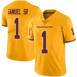 Youth Deebo Samuel Sr. Washington Commanders No.1 Limited Color Rush Jersey - Gold
