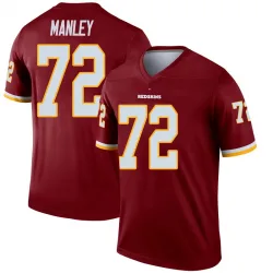 Youth Dexter Manley Washington Commanders No.72 Legend Inverted Burgundy Jersey
