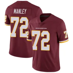 Youth Dexter Manley Washington Commanders No.72 Limited Burgundy Team Color Vapor Untouchable Jersey
