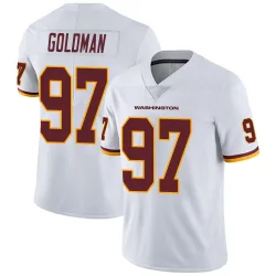 Youth Eddie Goldman Washington Commanders No.97 Limited Vapor Untouchable Jersey - White