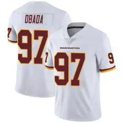 Youth Efe Obada Washington Commanders No.97 Limited Vapor Untouchable Jersey - White